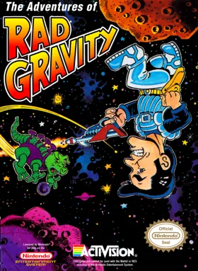 Adventures of Rad Gravity, The (USA) box cover front